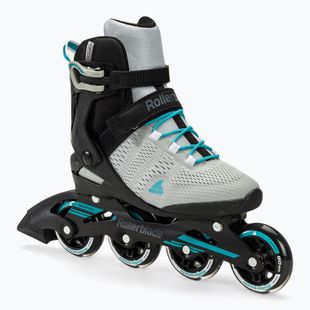 Rollerblade Spark 80 pilkos/turkio spalvos moteriški riedučiai