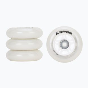Rollerblade Moonbeams Led ratai 80mm/82A 4 vnt. balti 06120000 101
