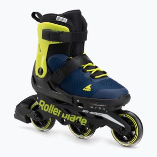 Vaikiški riedučiai Rollerblade Microblade 3WD Jr blue royal/lime