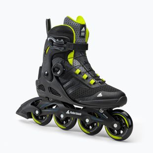 Vyriški riedučiai Rollerblade Macroblade 84 BOA black/green 07370600
