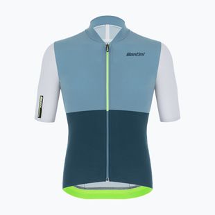 Santini Redux Istinto fluor green vyriški dviratininko marškinėliai 2S94475REDUXISTIVFS