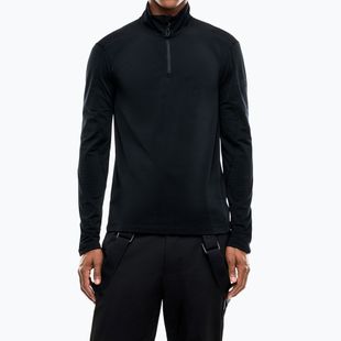 Vyriškas slidinėjimo džemperis EA7 Emporio Armani Pure Powerstretch T-Top Half Zip black