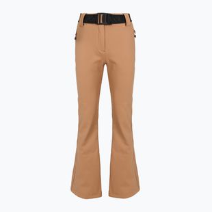 Moteriškos slidinėjimo kelnės EA7 Emporio Armani Pure Softshell Waisted mocha mousse