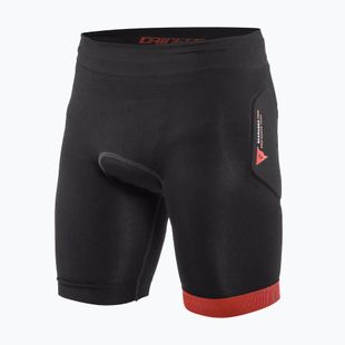 Vaikiški dviratininkų šortai su apsaugomis Dainese Scarabeo Shorts black/red