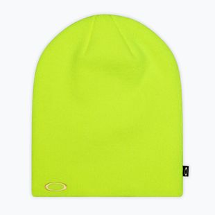 Žieminė kepurė Oakley Fine Knit neon yellow
