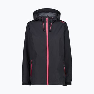 Moteriška striukė nuo lietaus CMP 39X6636 Fix Hood antracite/gloss