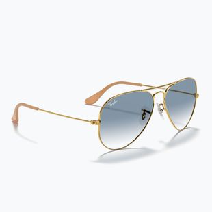 Akiniai nuo saulės Ray-Ban Aviator Classic arista gold/light blue