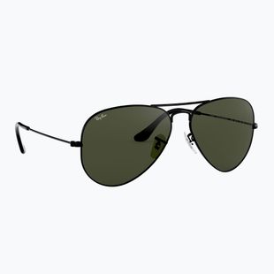 Akiniai nuo saulės Ray-Ban Aviator Classic black/green g-15