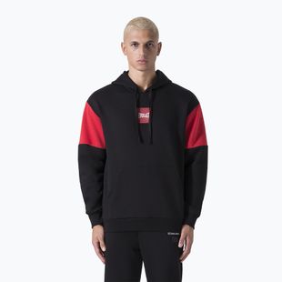 Vyriškas džemperis Everlast Streetwear Hoodie black/red