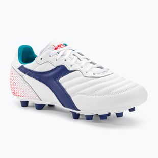 Vyriški futbolo bateliai Diadora Brasil GR LT+ MDPU white/navy