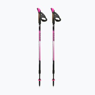 Šiaurietiško ėjimo lazdos Fizan Speed pink