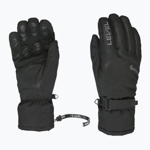 Vyrų slidinėjimo pirštinės Level Evolution Plus Gore-Tex black