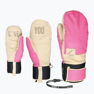 Snieglenčių pirštinės Level Rover Mitt fucsia