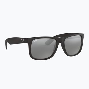Akiniai nuo saulės Ray-Ban Justin Classic matt black/silver grey mirror