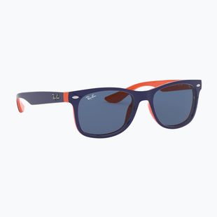 Vaikiški saulės akiniai Ray-Ban New Wayfarer matte black/blue