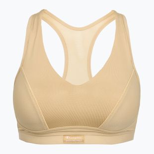 Shock Absorber Paminkštinta sportinė treniruočių liemenėlė capuccino