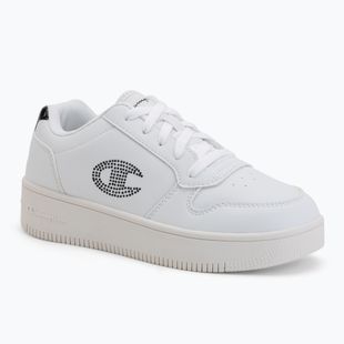 Batai  Champion RD18 Platform Glitter G GS Low Cut wht/nbk