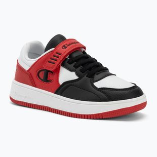 Vaikiški batai Champion RD25 Low B PS Low Cut white/red oxide/black