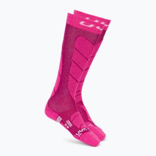 Vaikiškos slidinėjimo kojinės UYN Junior Ski pink