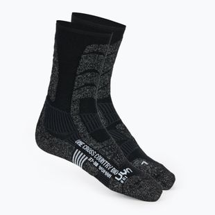 Moteriškos slidinėjimo kojinės UYN Ski Cross Country One Bio black/anthracite
