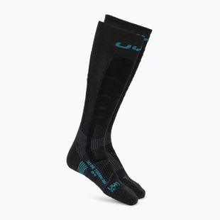 Vyriškos slidinėjimo kojinės UYN Ski Touring One Bio black/blue
