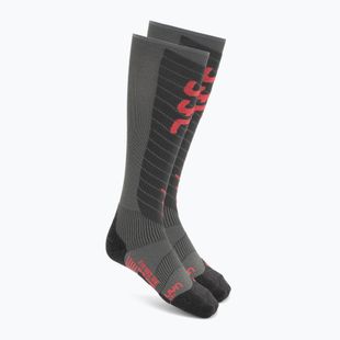 Moteriškos slidinėjimo kojinės UYN Ski Evo Race One grey/pink