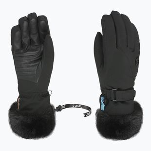 Moteriškos slidinėjimo pirštinės Level Jolie W pk black