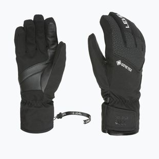Vyriškos slidinėjimo pirštinės Level Pilot Gore-Tex black