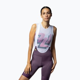 Moteriški dviračių šortai Alé Magic Colour Bibshorts bordeaux