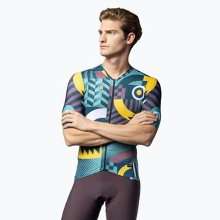 Vyriški dviratininkų marškinėliai Alé Games cocoa brown