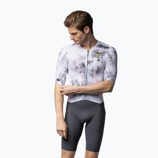 Vyriškas dviratininko kostiumas Alé Mirror white