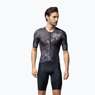 Vyriškas dviratininko kostiumas Alé Mirror black