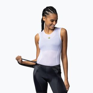 Moteriški dviračių marškinėliai  Alé Velo Active W white