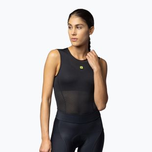 Moteriški dviračių marškinėliai Alé Velo Active W black