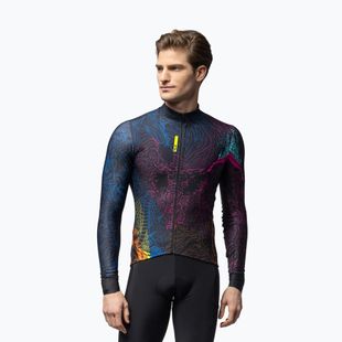 Vyriškas dviračių džemperis Alé Zanzibar Jersey multicolore/multicolor