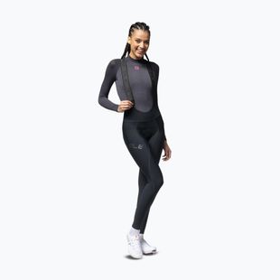 Moteriškos dviračių kelnės Alé Winter Bibtights nero/black