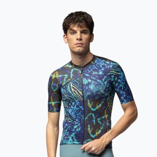 Vyriški dviračių marškinėliai Alé Caraibi black