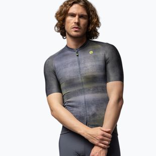 Vyriški dviračių marškinėliai Alé Traccia black