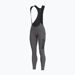 Moteriškos dviračių kelnės Alé Stones Cargo 2.0 Bibtights acciaio/steel