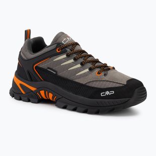 Vyriški trekingo batai CMP Rigel 2.0 Low Waterproof deserto/flame