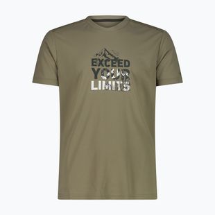 Vyriški marškinėliai CMP 30T5057 sage/pine