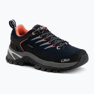 Moteriški žygio batai CMP Rigel 2.0 Low Waterproof b.blue/ghiaccio/marigold