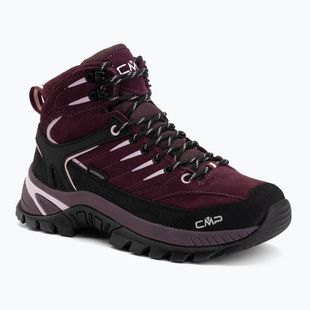 Moteriški žygio batai CMP Rigel 2.0 Mid Waterproof plum/soft pink