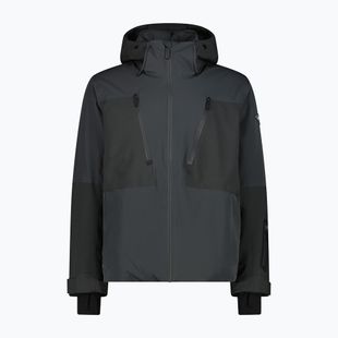 Vyriška slidinėjimo striukė CMP 36W0027 Fix Hood black pine