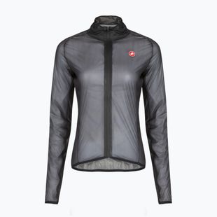 Moteriška dviračių striukė Castelli Squall Shell W light black/silver gray
