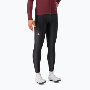 Vyriškos dviračių kelnės Castelli Espresso black