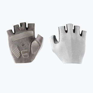 Vyriškos dviračių pirštinės Castelli Espresso ivory