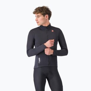 Vyriška dviračių striukė Castelli Entrata 2 light black/dark gray