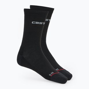 Moteriškos kojinės Castelli Diciotto Soft Merino W black