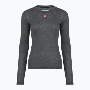Moteriški dviračių marškinėliai ilgomis rankovėmis Castelli Medio Base Layer W melange gray